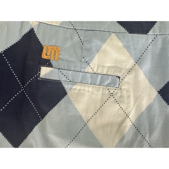 Loudmouth Athletic Golf Skort Skirt Argyle with Pockets Women's Size 12 - Picture 3 of 8